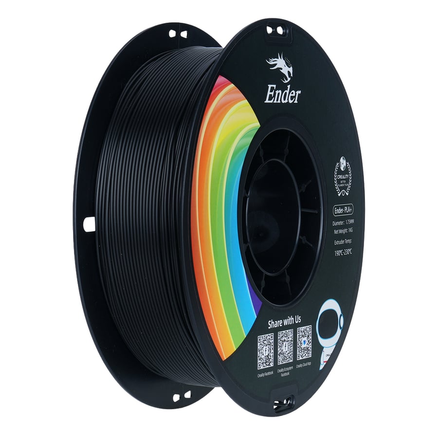 Creality Ender PLA+ Filament Black(Siyah) - (1.75MM - 1KG)