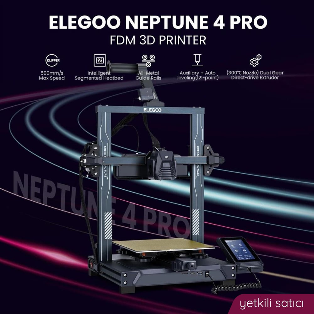 Elegoo Neptune 4 Pro 3D Yazıcı