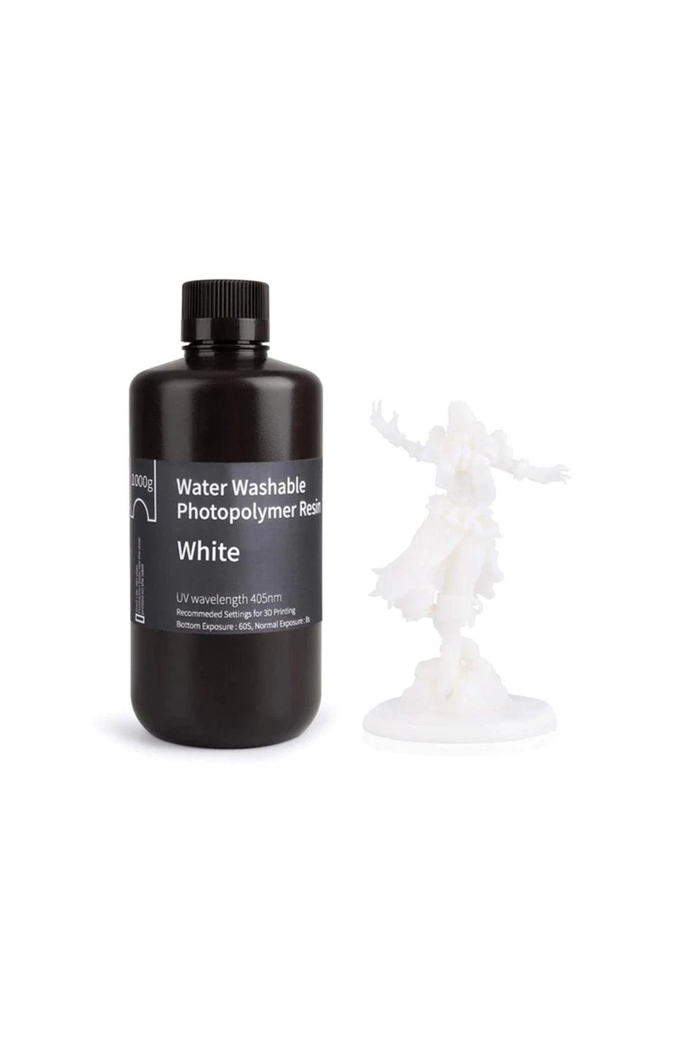 Elegoo Suda Yıkanabilir Reçine Beyaz - 1 KG