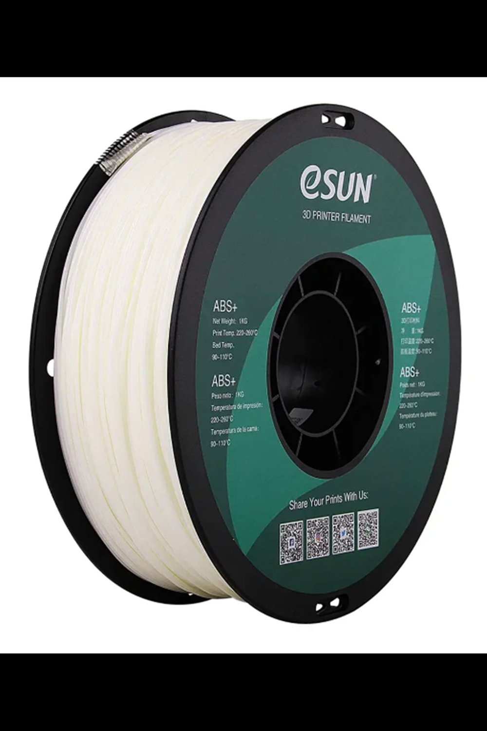 Esun ABS+ Filament Naturel