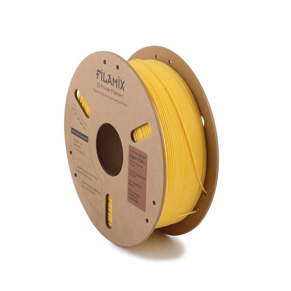 Filamix Hyper PLA+ Filament Güneş Sarısı - (1KG-1.75MM)