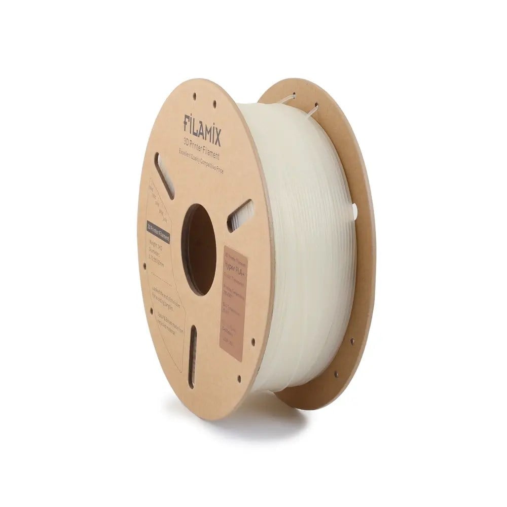 Filamix Hyper PLA+ Filament Transparan - (1KG-1.75MM)