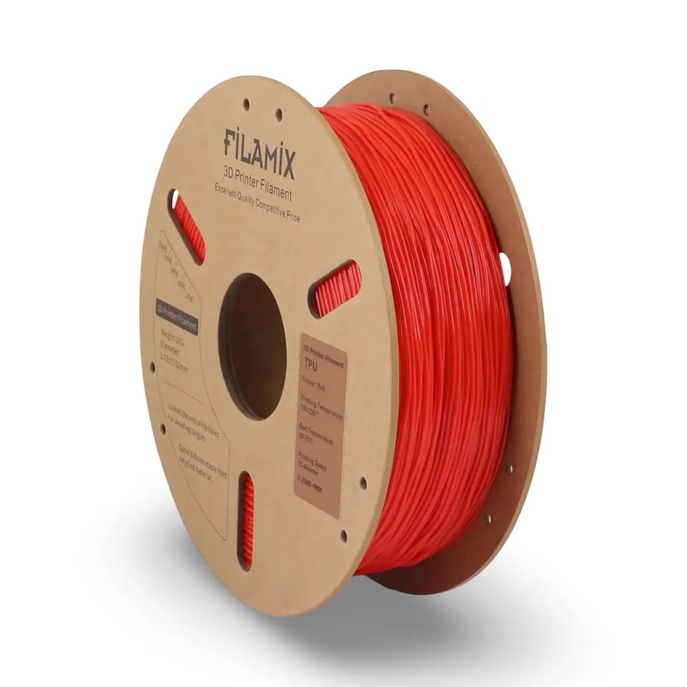 Filamix TPU 95A Filament Kırmızı