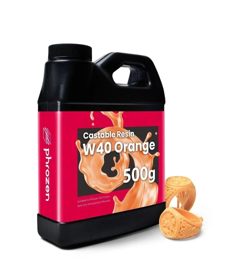 Phrozen Döküm Reçinesi W40 Turuncu - 0.5KG