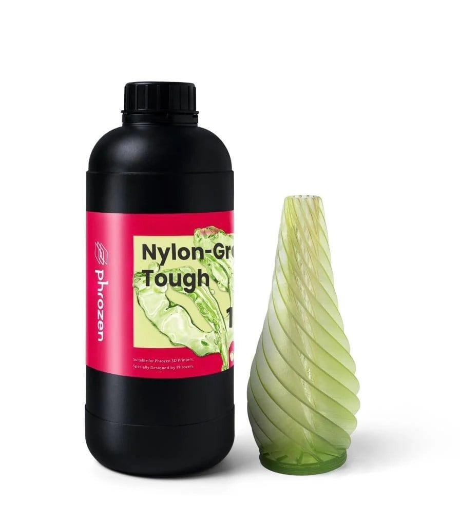 Phrozen Nylon-Green Yüksek Dayanıklı UV Reçine Saydam Yeşil - 1KG