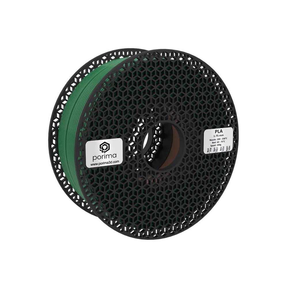 Porima PLA Filament Koyu Yeşil- (1KG - 1.75MM)