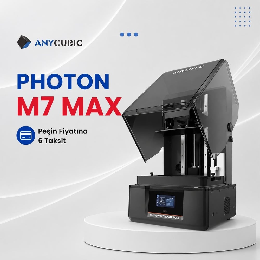 Anycubic Photon Mono M7 Max MSLA 3D Yazıcı