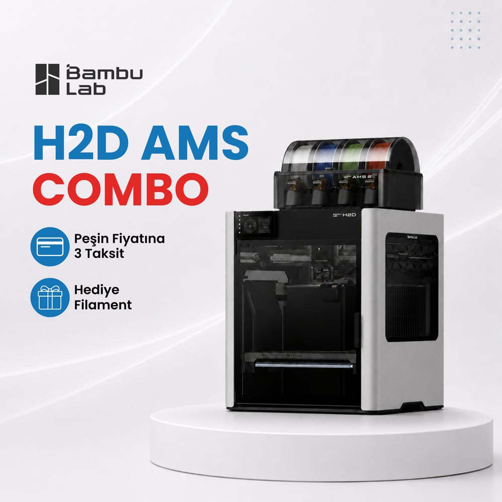 Bambu Lab H2D AMS Combo 3D Yazıcı