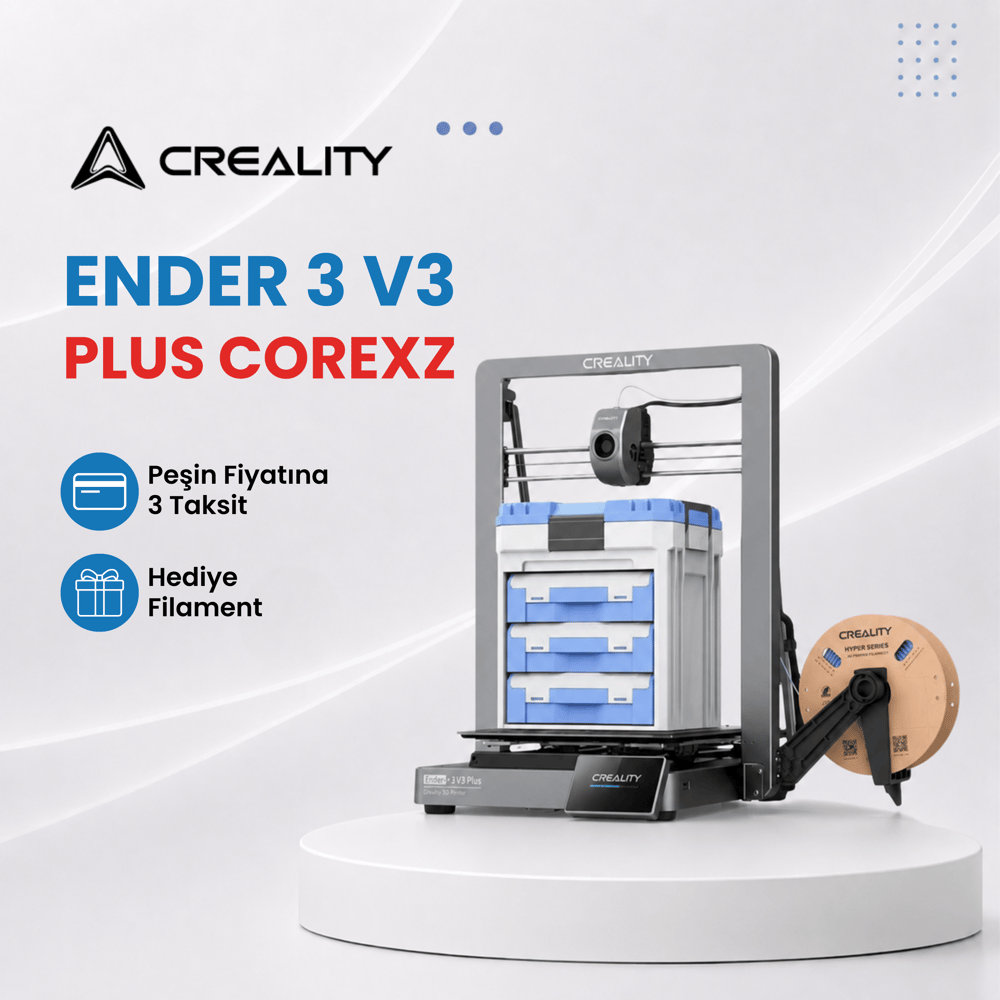 Creality Ender 3 V3 Plus Core XZ 3D Yazıcı