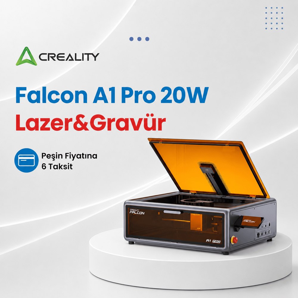Creality Falcon A1 Pro 20W Lazer&Gravür Makinesi