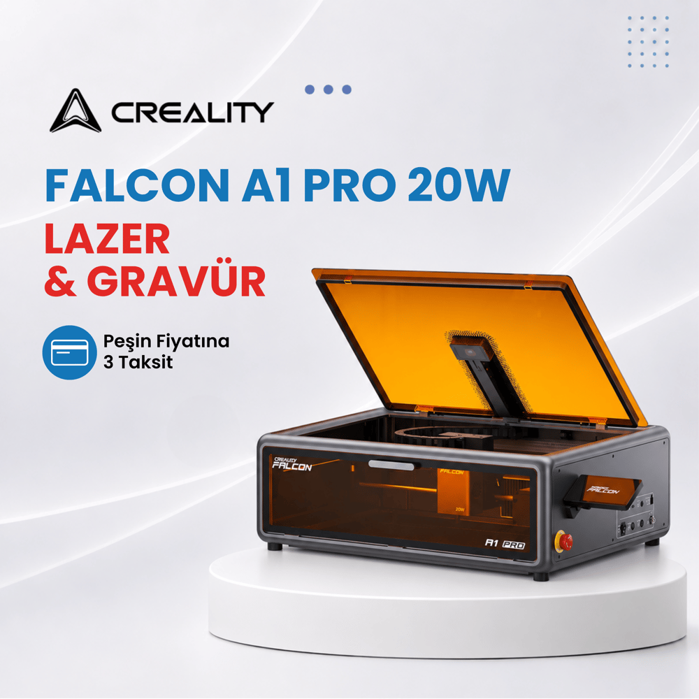 Creality Falcon A1 Pro 20W Lazer&Gravür Makinesi