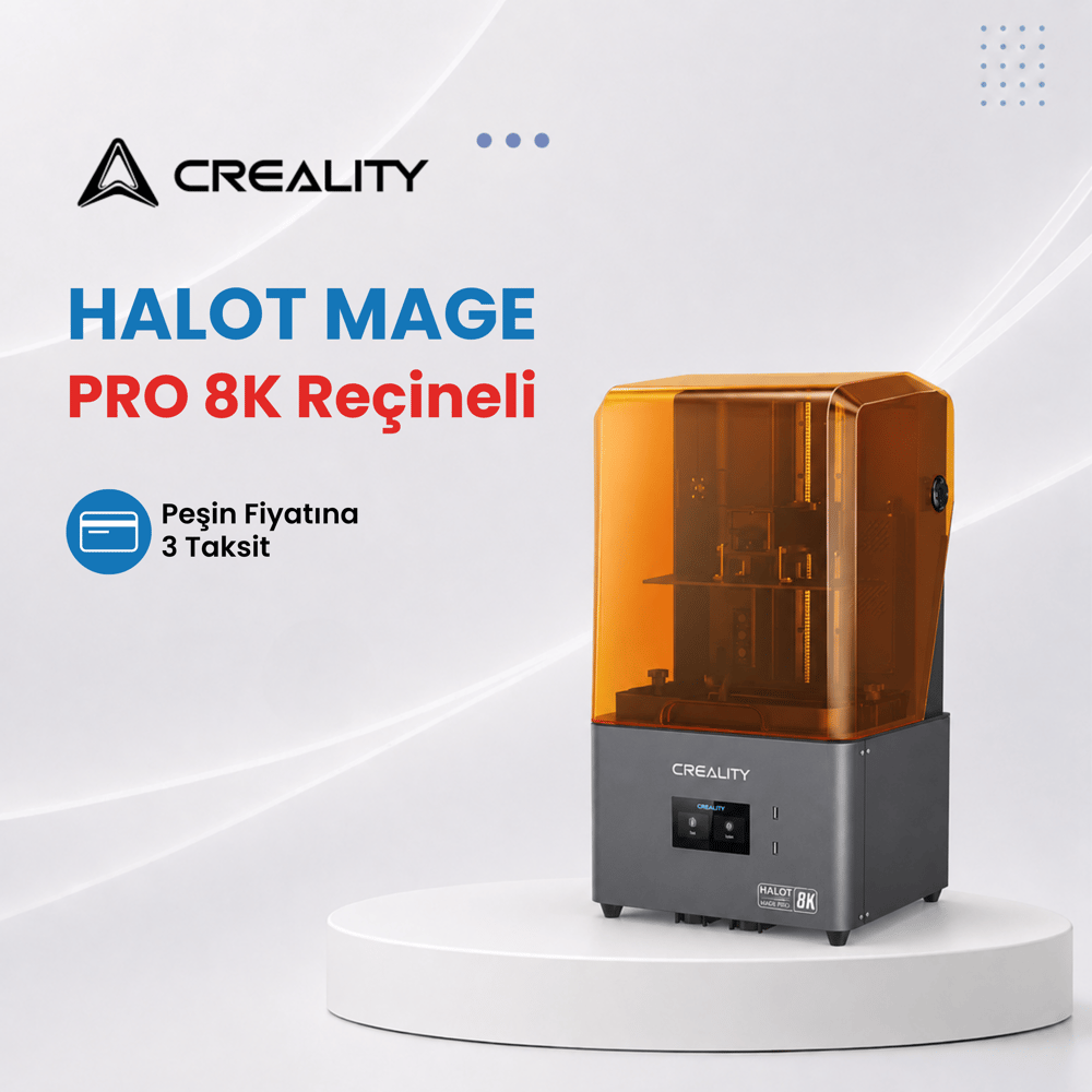 Creality HALOT MAGE PRO 8K Reçineli 3D Yazıcı