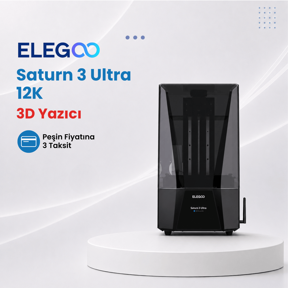ELEGOO Satürn 3 Ultra 12K 3D Yazıcı