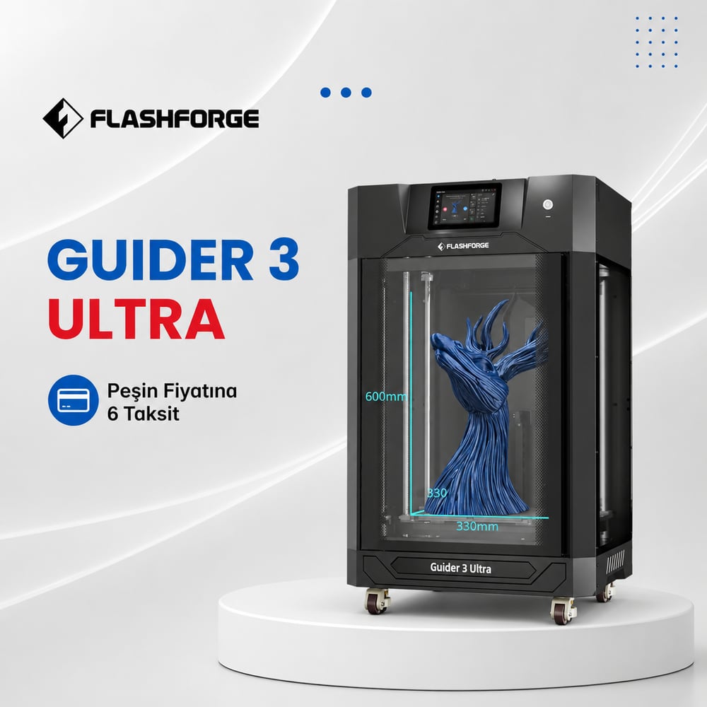 FLASHFORGE Guider 3 Ultra 3D Yazıcı