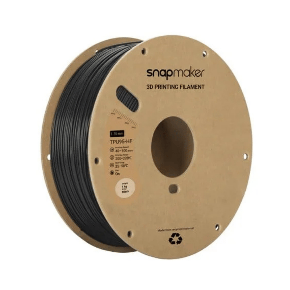 Snapmaker Black High Flow TPU95 Filament (1 kg)