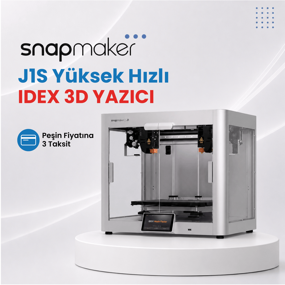 Snapmaker J1s Yüksek Hızlı Idex 3D Yazıcı