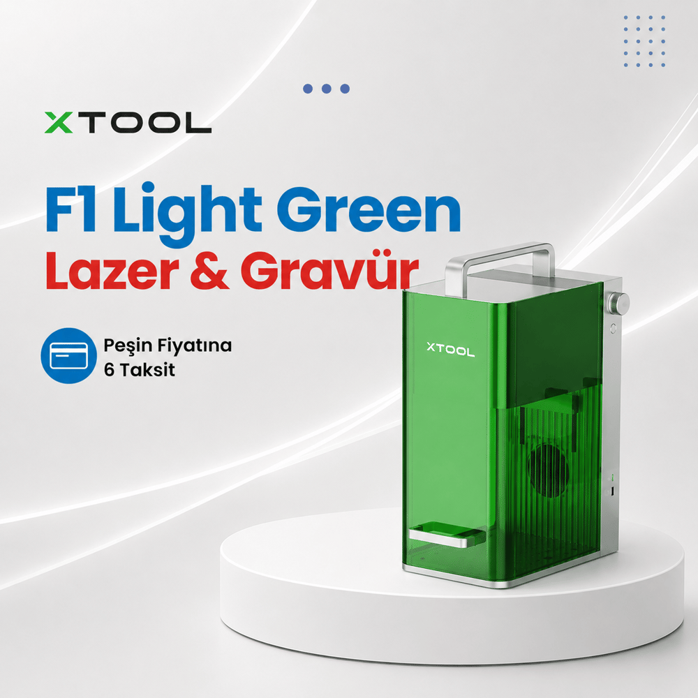 xTool F1 Light Green Lazer & Gravür Makinesi