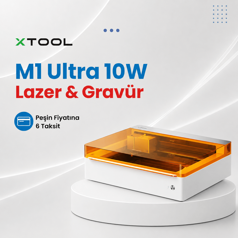 xTool M1 Ultra 10W Lazer & Gravür Makinesi