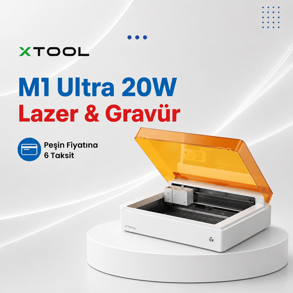 xTool M1 Ultra 20W Lazer & Gravür Makinesi