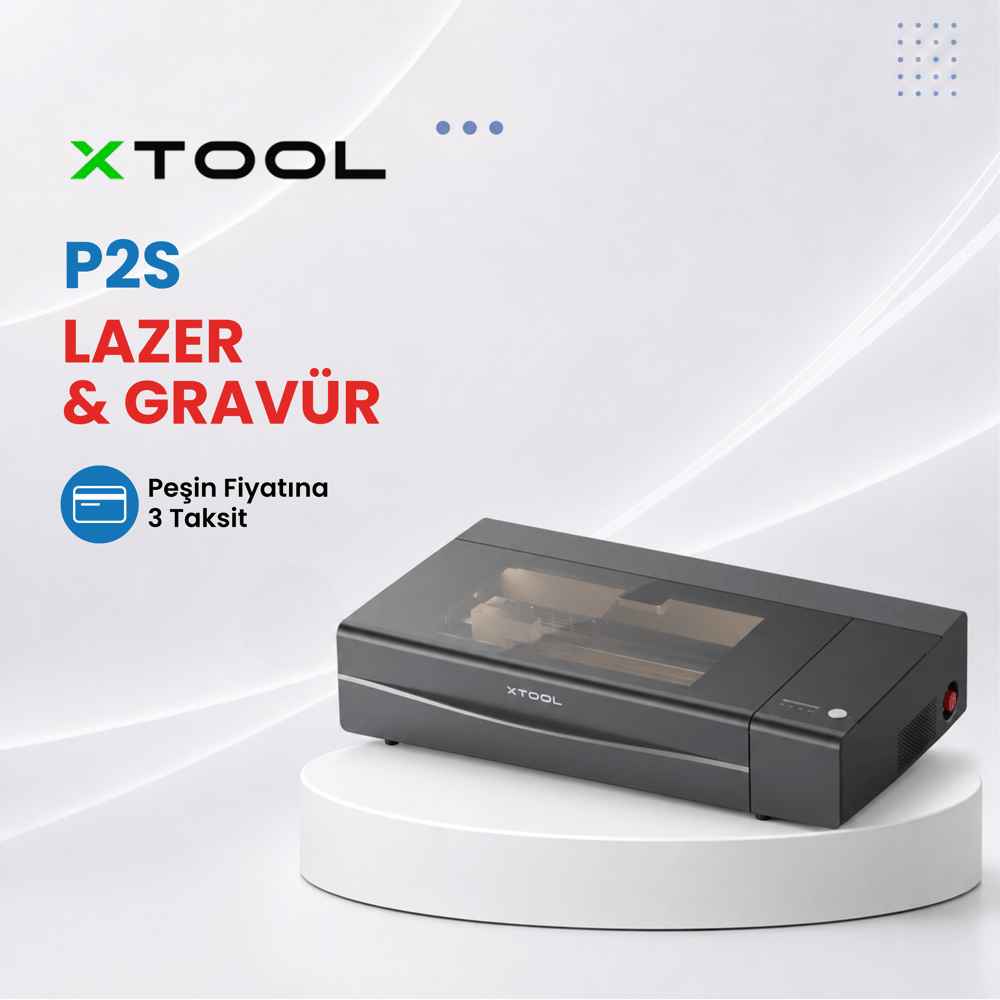xTool P2S Lazer&Gravür Makinesi