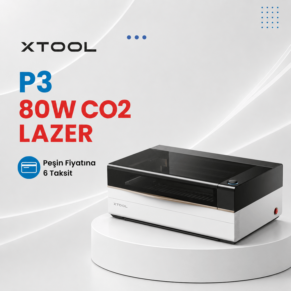 xTool P3 80W CO2 Lazer Makinası