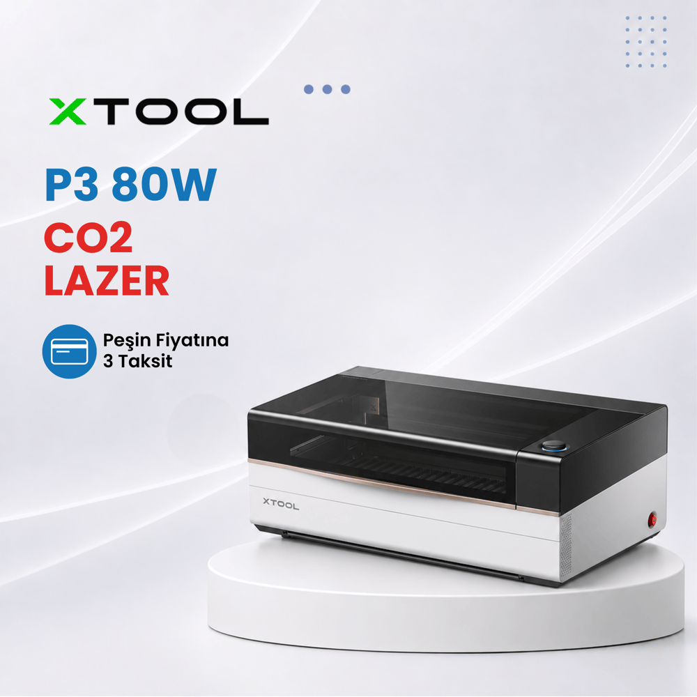 xTool P3 80W CO2 Lazer Makinası