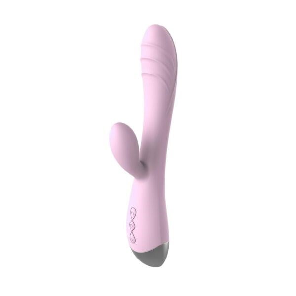 Şarjlı Modern Klitoral Rabbit Vibratör Soft Pembe