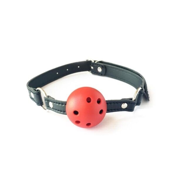 Silikon Ağız Topu – Ayarlanabilir BDSM Gag Aksesuarı