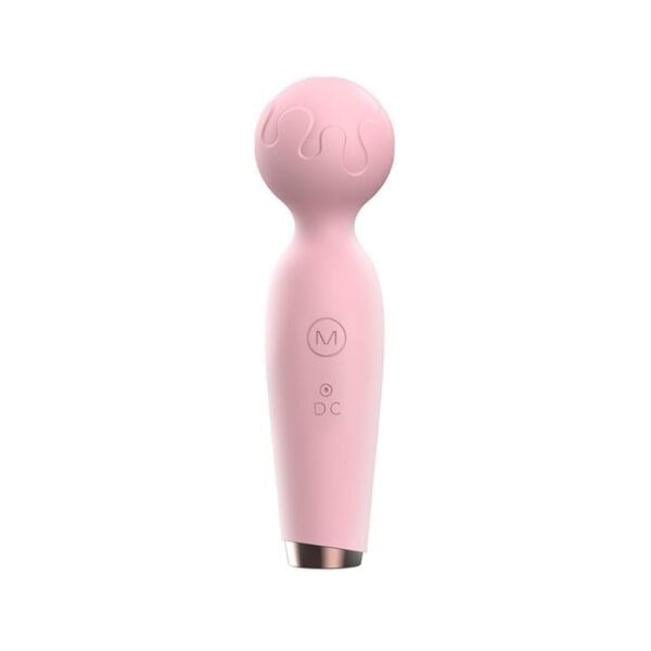 USB Şarjlı Mikrofon Wand Vibratör Pembe