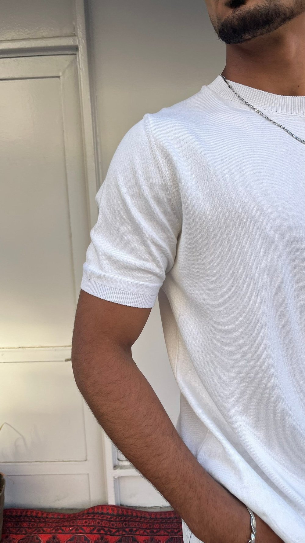 Beyaz Asalet Premium Triko Tişört