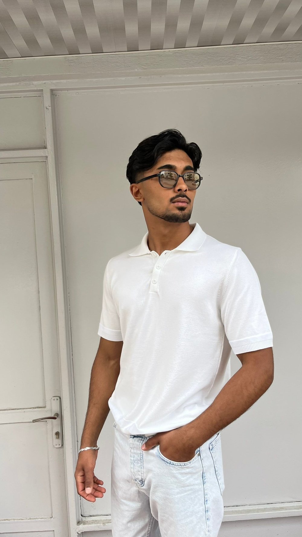 Monarch White Premium Polo Triko Tişört