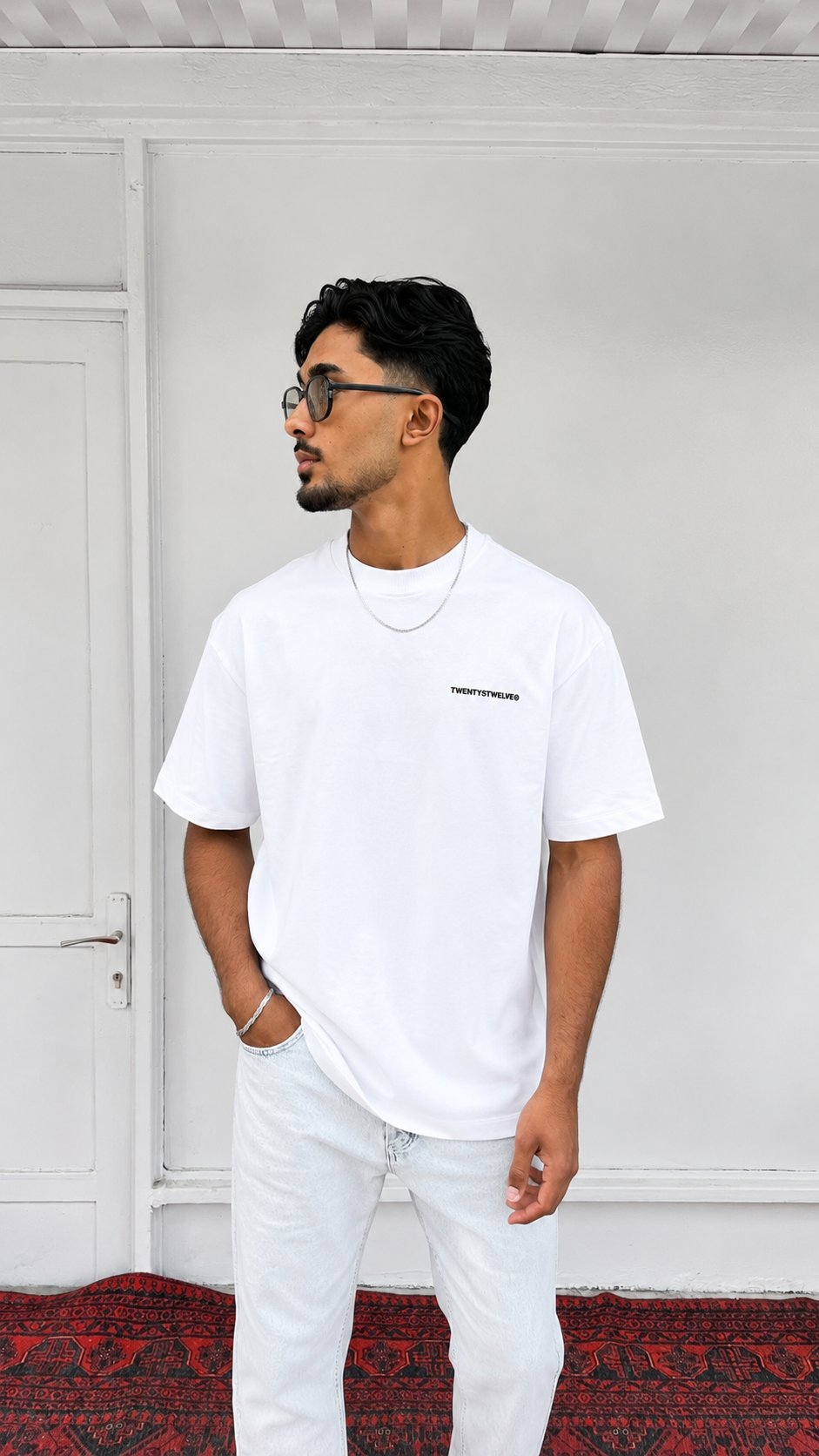 Essential Oversize Beyaz T-Shirt