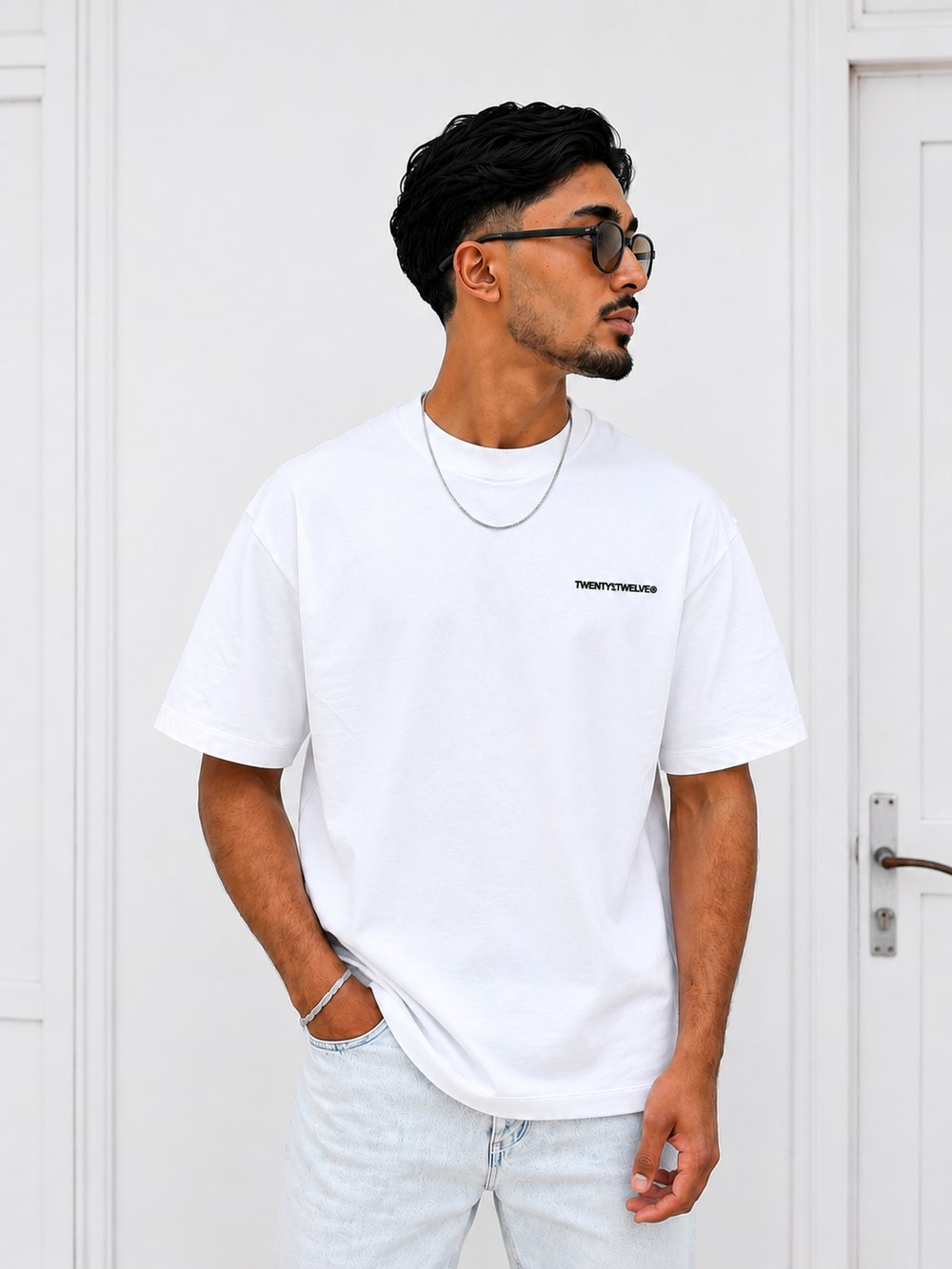 Essential Oversize Beyaz T-Shirt