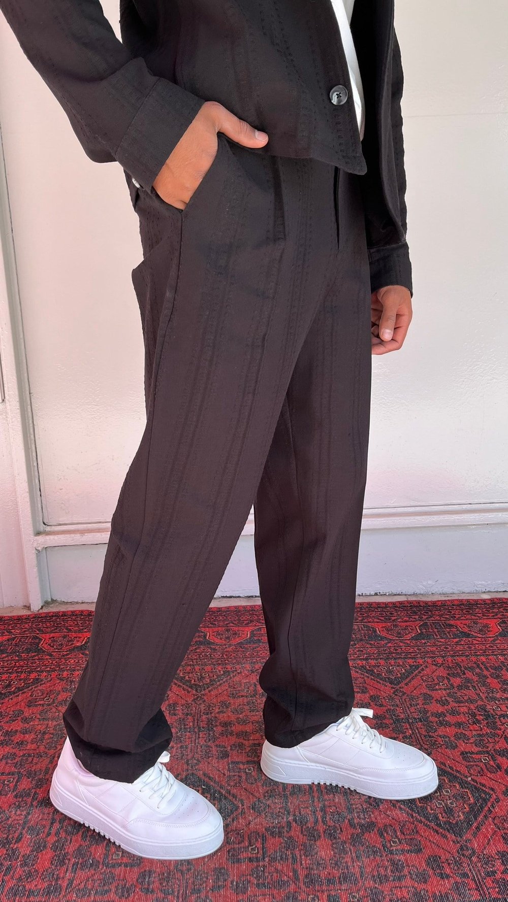 Casualment Shadow Line Premium Takım – Siyah