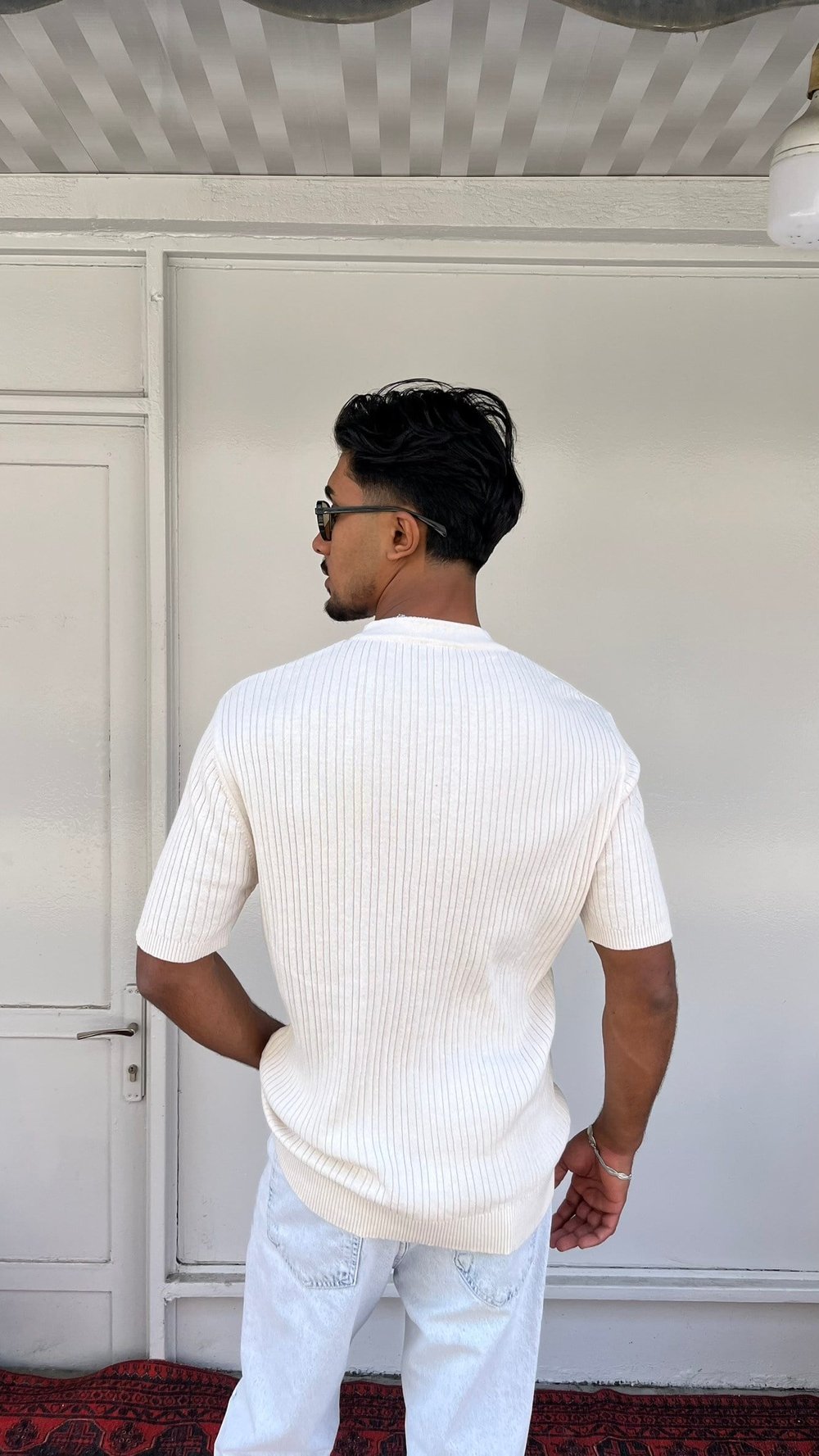 Casualment Ivory Line Triko T-Shirt