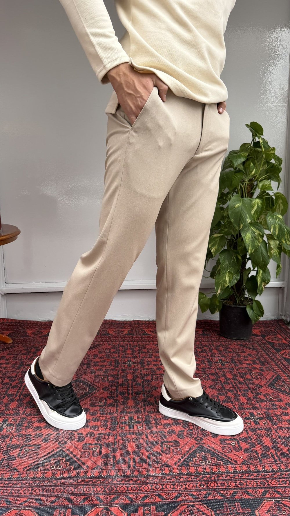 Baggy Fit Kumaş Pantolon