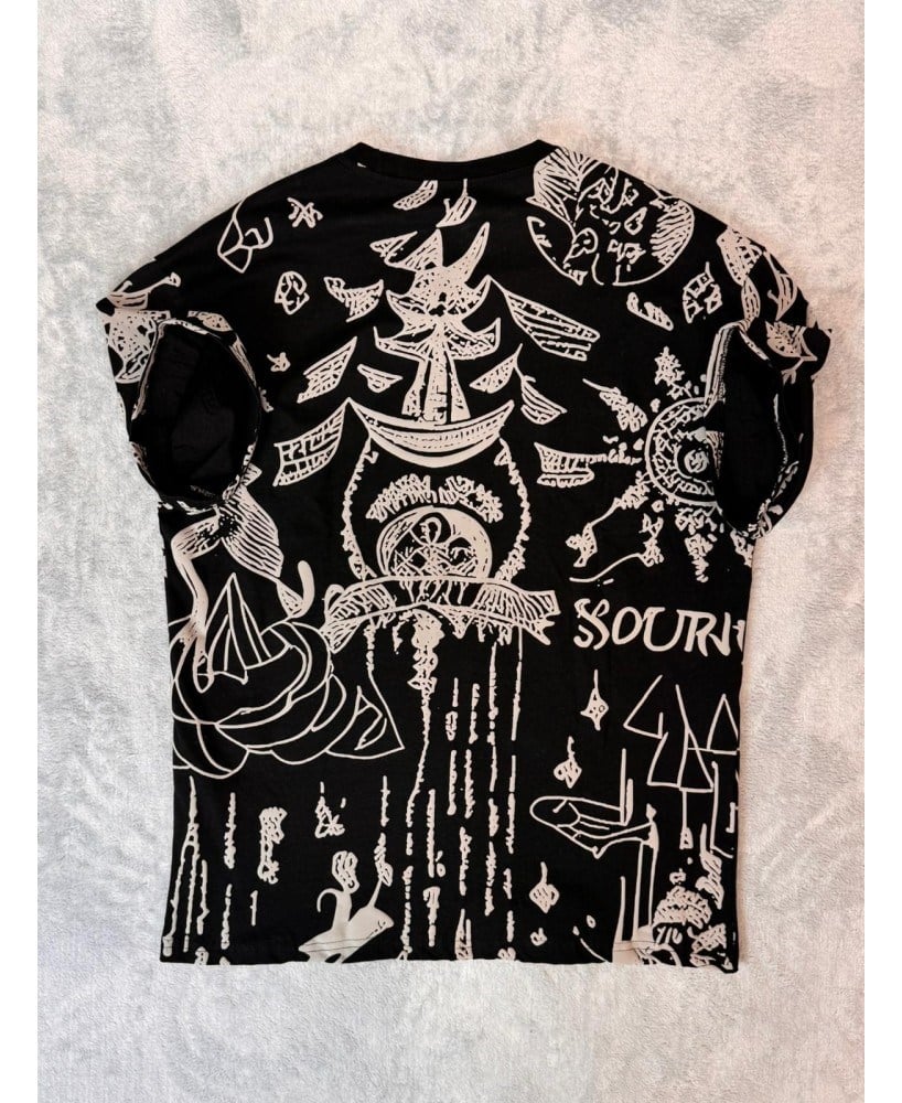 Kabartma Baskı T-shirt