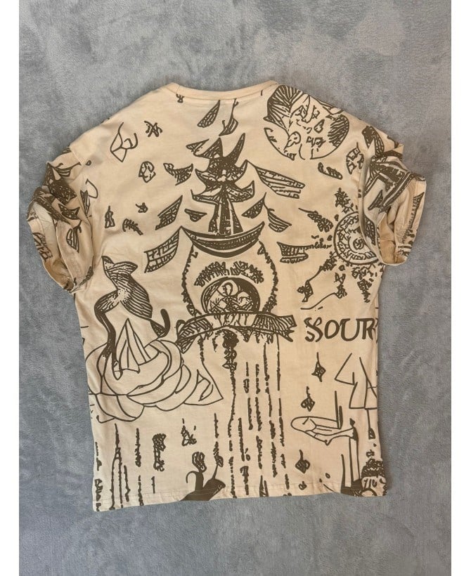 Kabartma Baskı T-shirt