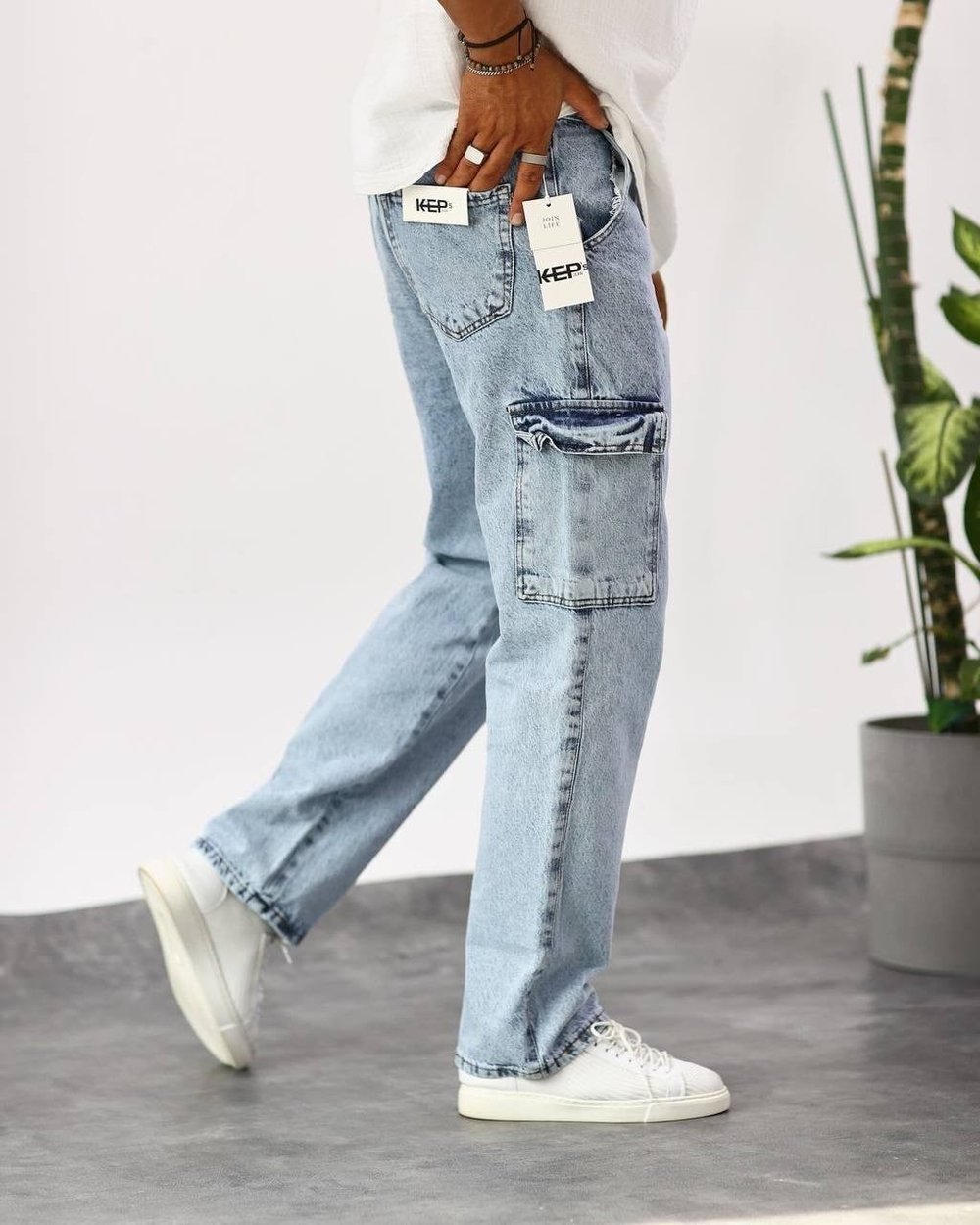Kargo Cep Baggy Pantolon