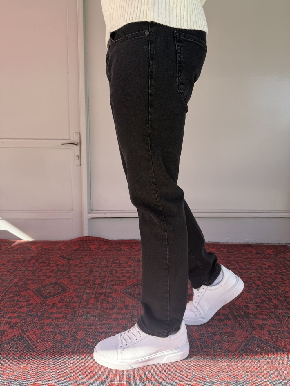 Keps Mat Siyah Regular Jean