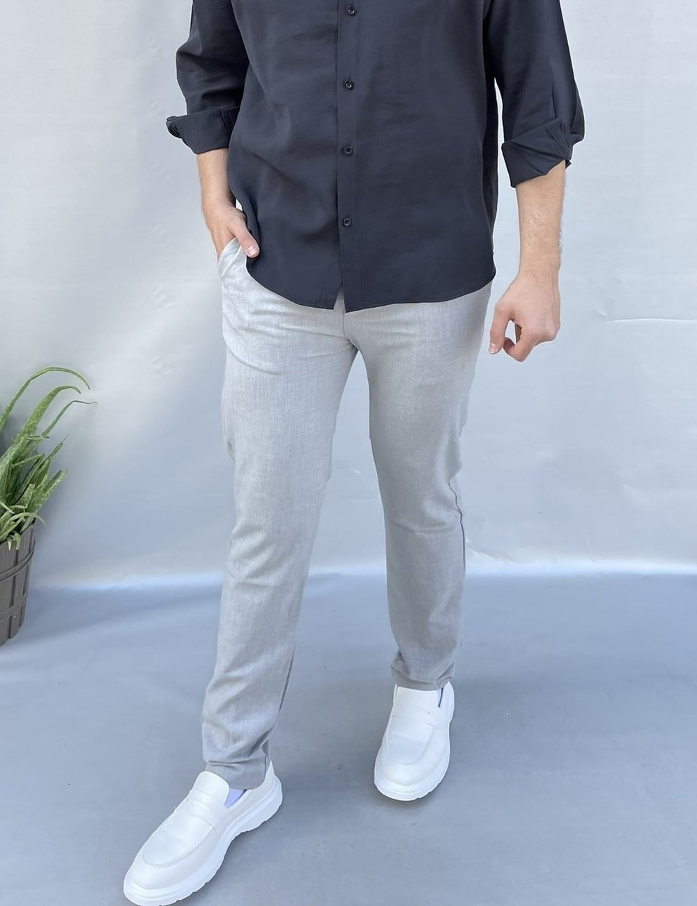 Keps Slim Fit Kumaş Jogger