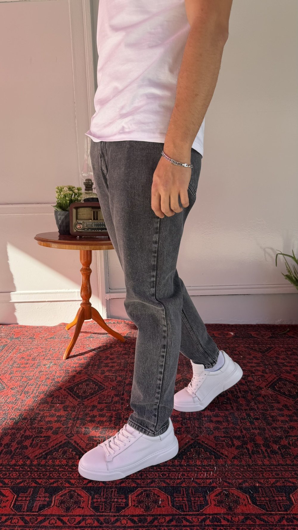 Paça Uzun Boyfriend Jean