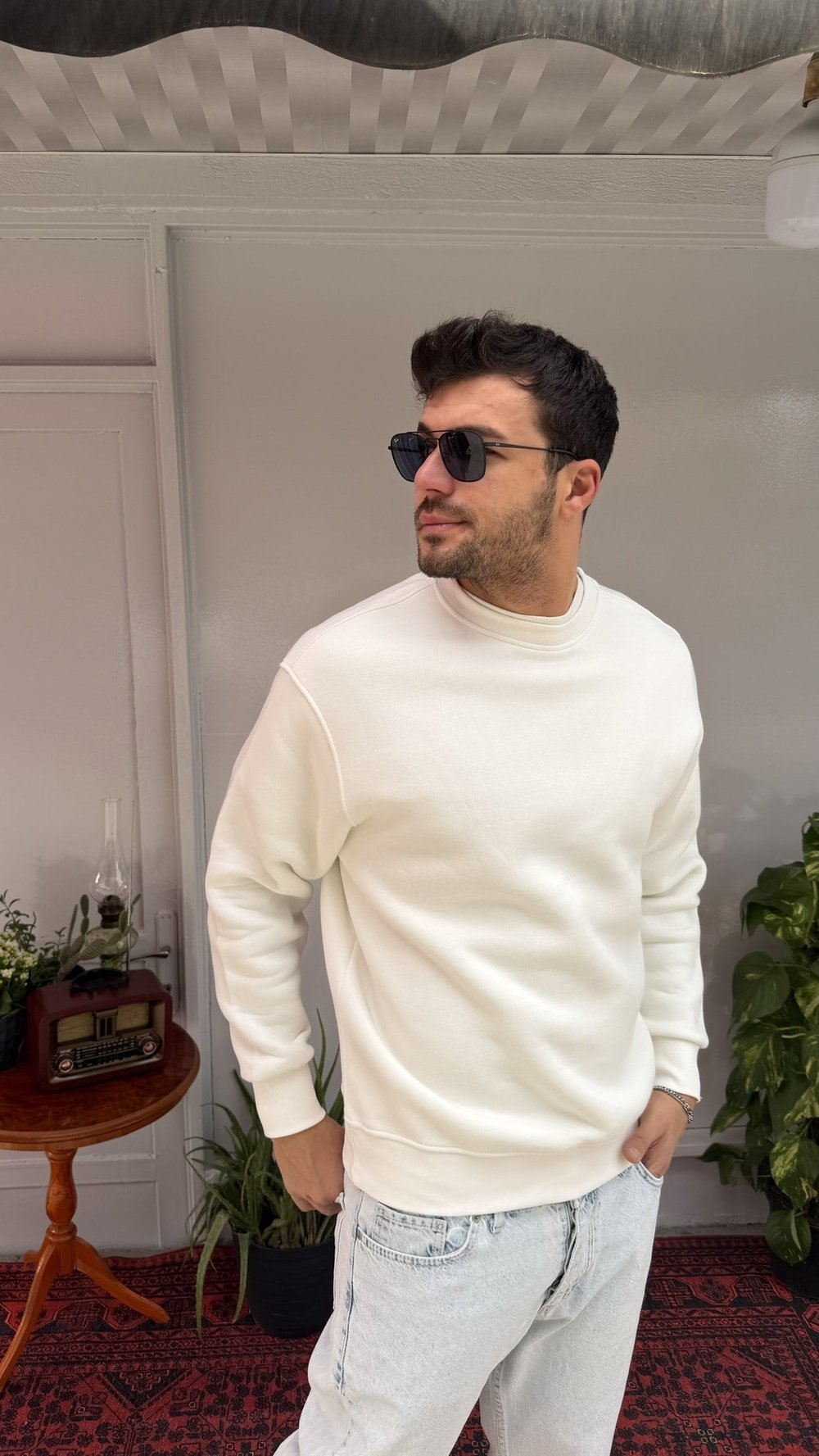 Yep Basic Sweatshirt