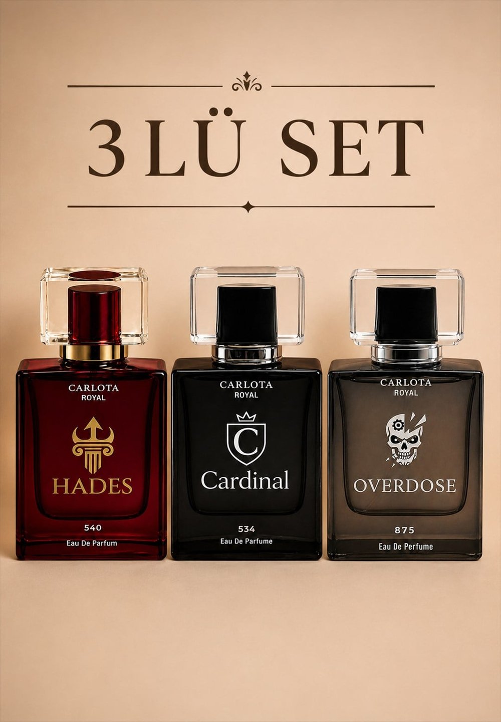 Fırsat 3'lü Hades - Cardinal - Overdose