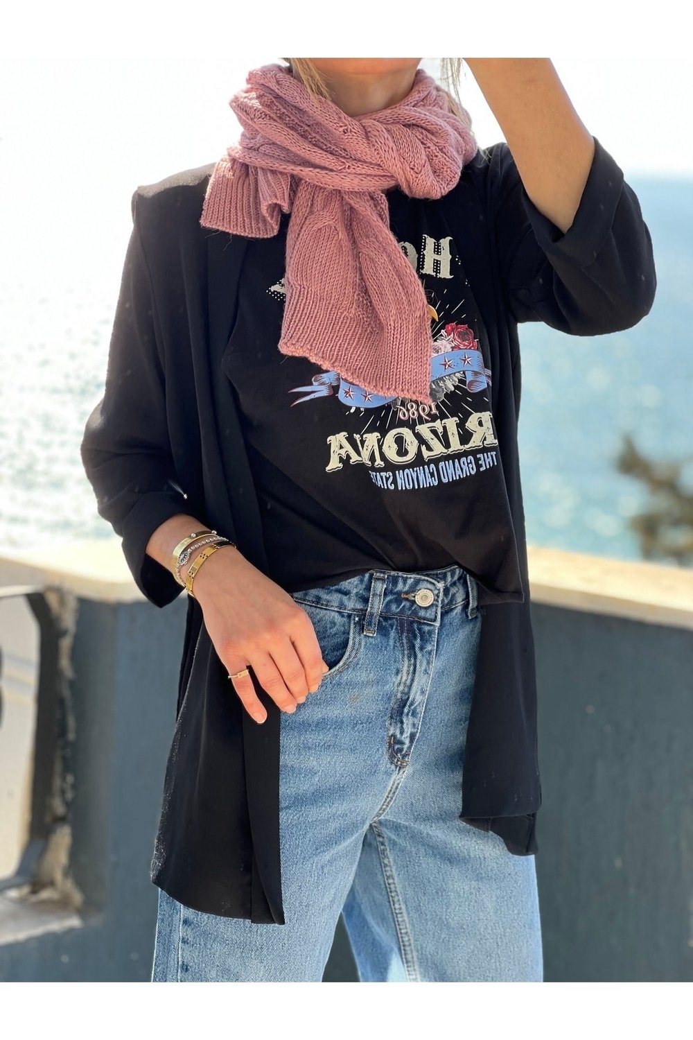 Pembe Renk Atkı