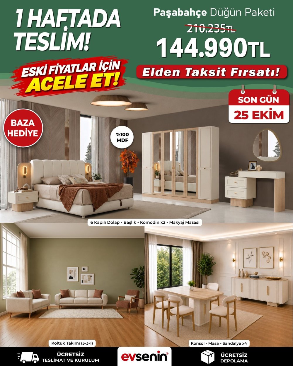 Paşabahçe Düğün Paketi