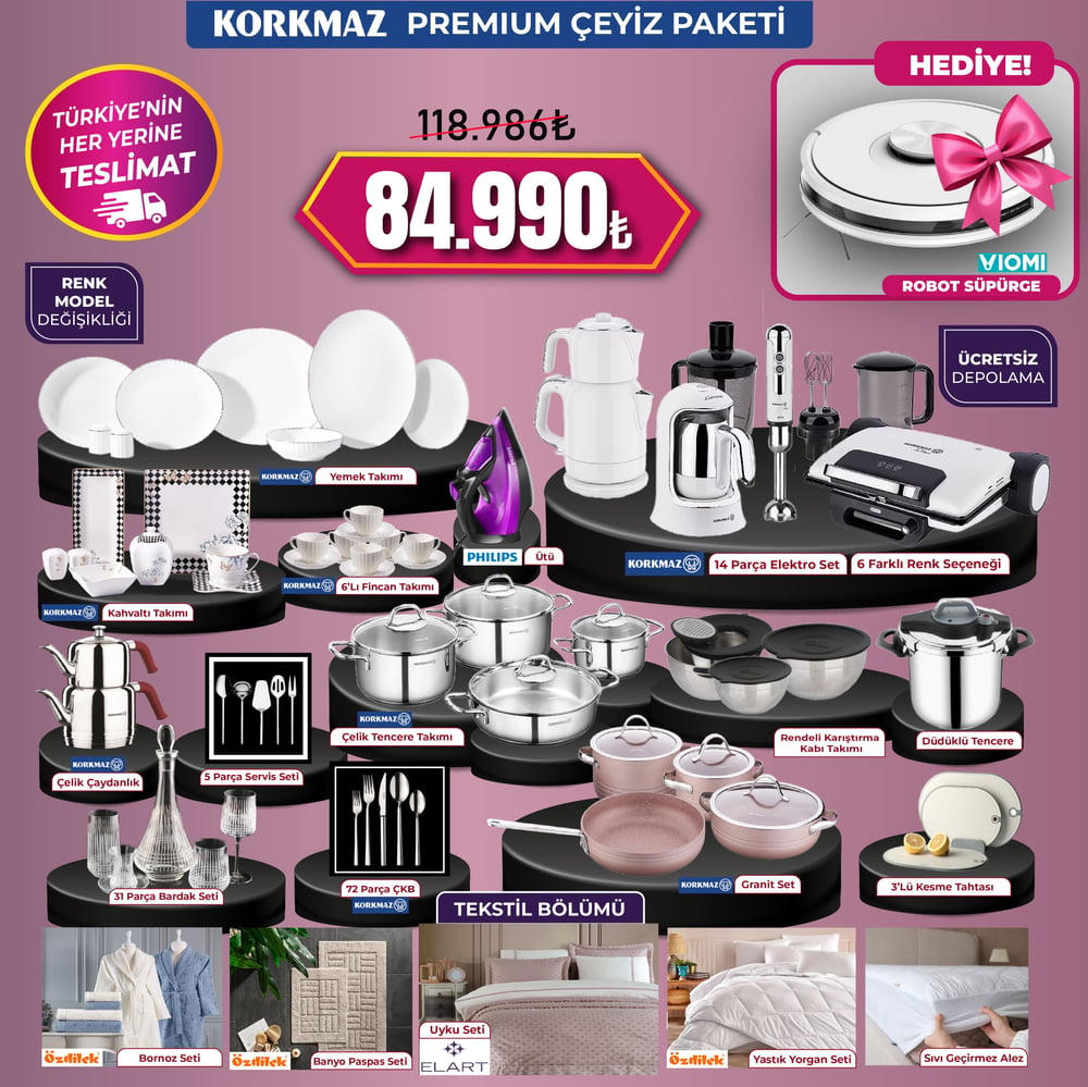 PREMIUM ÇEYİZ PAKETİ