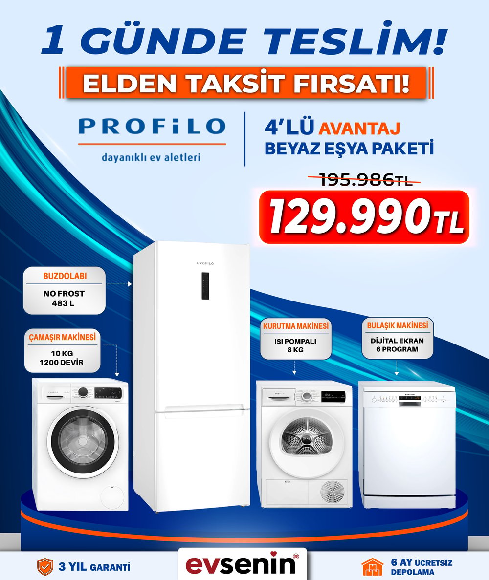 Profilo Beyaz Eşya Paketi 4