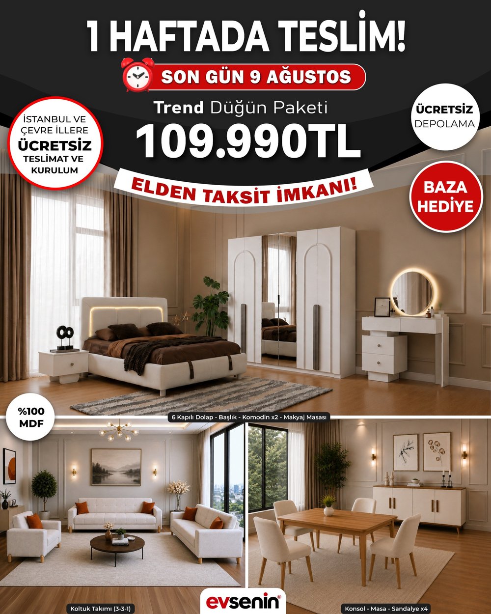 Trend Düğün Paketi