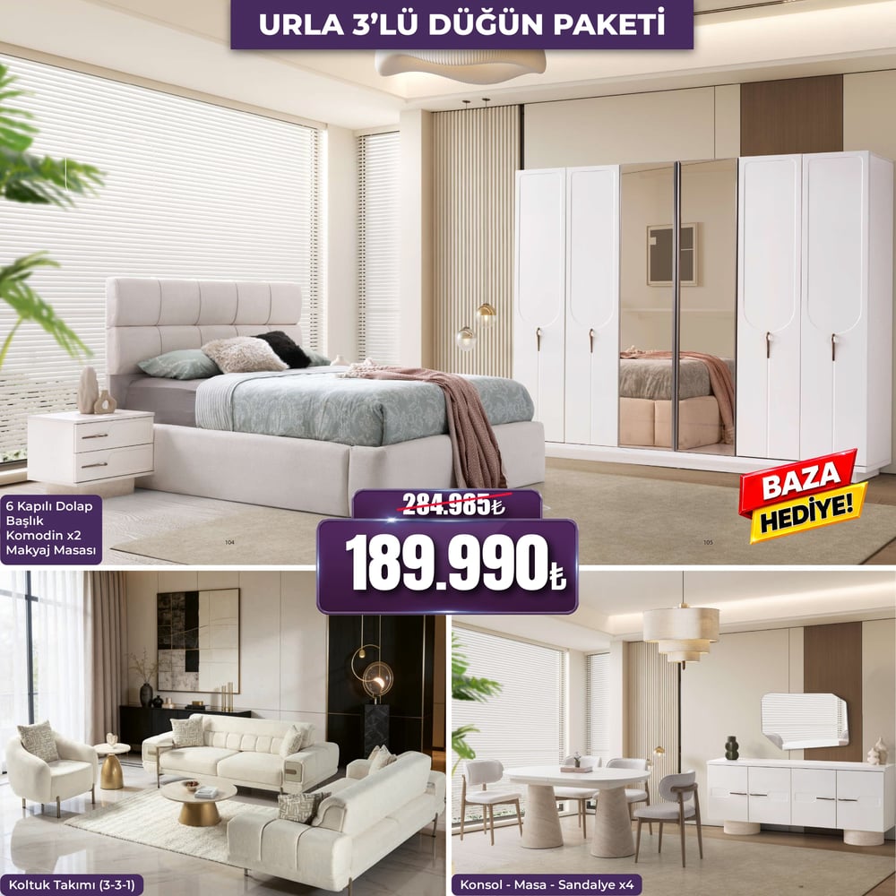 Urla 3'lü Dügün Paketi